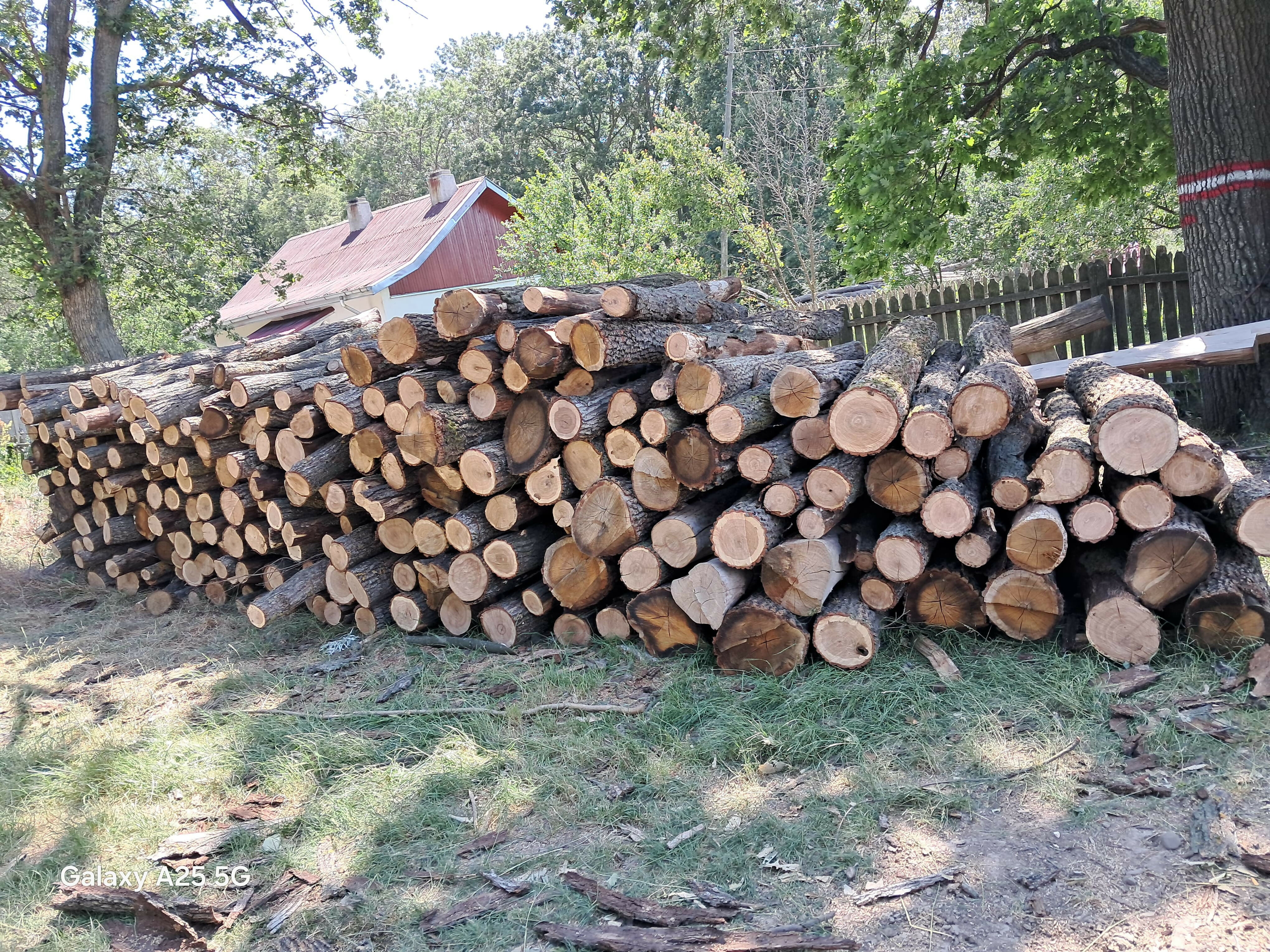 Lemn rotund pentru constructii rurale